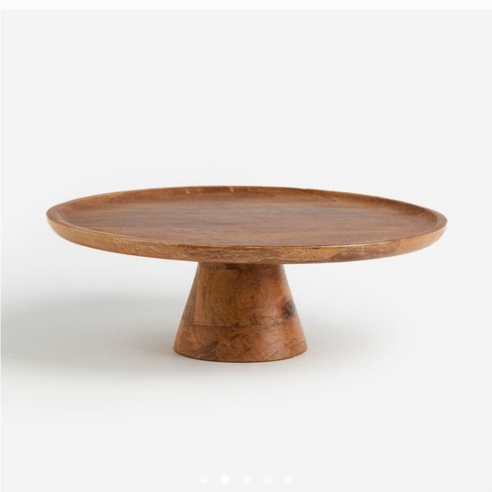 H&M Mango Wood Cake Stand.